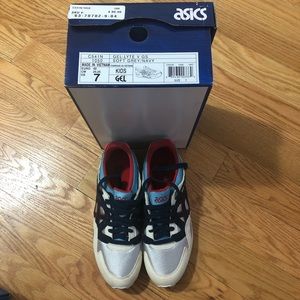 Asics Gel-lyte V GS/ Grey, navy, red/ SZ 7